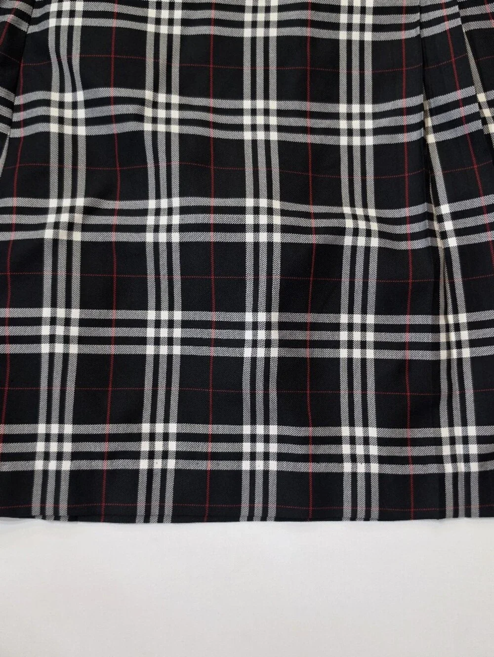 NWT Becky Thatcher Tartan Plaid Skirt Girls Size 20 Blue Grey School Uniform